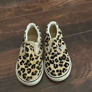 Cheetah print vans